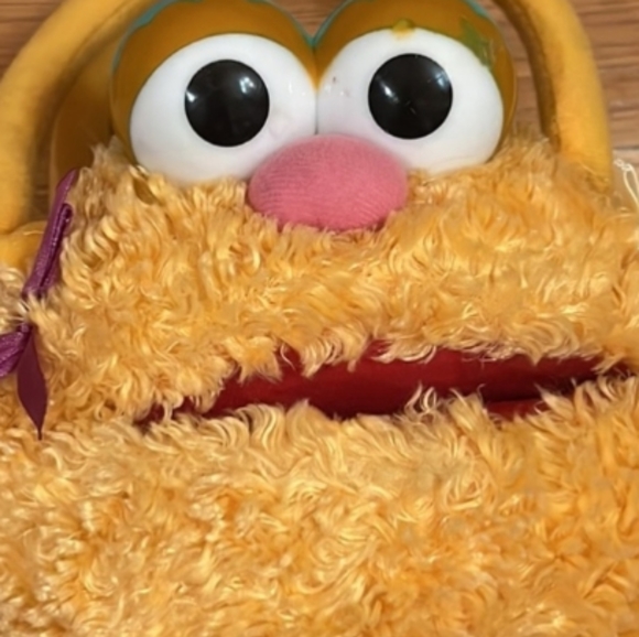 CUTE GROUCH BAG for Kids Pocketbook Purse unisex Sesame Monster Bag for Kids - Picture 2 of 7